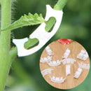 100pcs Plant Tomato Clip Fastener Plant Vines Vegetable Farming Clips