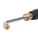2 x 1/4 Inch Pressure Washer Nozzle Lance Angled Lance Extension Metal Pole Car