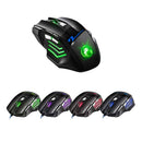 iMICE X7 Gaming Mouse USB Wired 4 Gears 2400DPI Backlight PC Optical Mice A