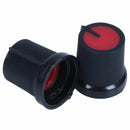 4 Pieces 5.5mm Rotary Potentiometer Shaft Control Knob Black