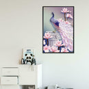 5D DIY Full Drill Square Diamond Painting Peacock Cross Stitch Embroider (2