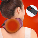 1X USB Electric Neck Heat Support Belt Self Heating Neck Wrap Brace Health Ca3c