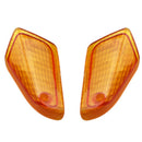 (1PAIR) Motorcycle Front Turning Signal Light Lens Amber for Kawasaki ZZR250