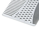 Stainless Steel Comb Beard Comb  Men's Shaving Mustache Brush Facial Hair Bru BX