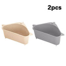 2Pcs Kitchen Multi-Purpose Basket Drain Rack Sink Storage Rack Newest Useful