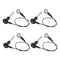 4x Stainless Steel Ball Lock Quick Release Pin Push Button - 8-35mm