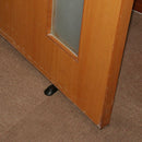 5PCS BLACK DOOR STOPS STOPPERS WEDGES JAM BLOCK HOLDER CATHER HOME OFFICE