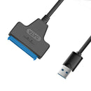 USB 3.0 to SATA III Adapter for 2.5in SDD HDD Hard Drives SATA III to USB 3 Q5U5