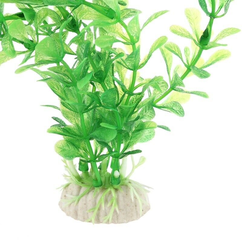 20" Height Aquarium Decorative Green Plastic Simulation Floating Plant Gras