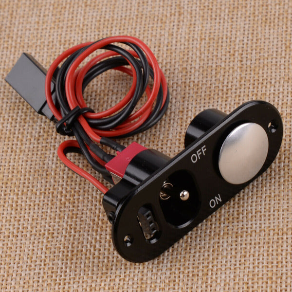 Miracle Heavy Duty Power Switch with Fuel Dot fit for RC Plane Servo 2A-20A DC