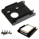 1Pc 2.5" SSD HDD dock to 3.5" Hard Drive Bay Mounting Kit Adapter For PC Hol Bj