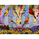 5D DIY Full Round Drill Diamond Painting Flower Bird Rhinestone Kit (B2511)