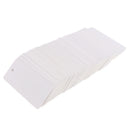 200 Pcs Blank Clothing  Tag Label Card Large Merchandise