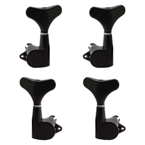 1 Set of 2R2L Alloy Closed Guitar Bass Tuner Machine Heads Tuning Pegs