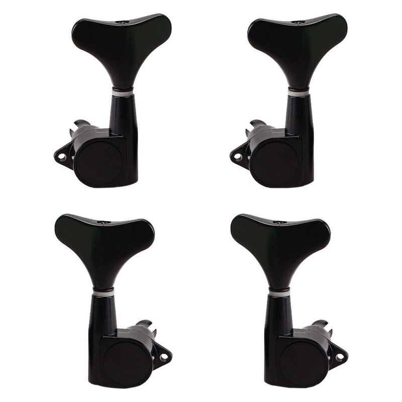 1 Set of 2R2L Alloy Closed Guitar Bass Tuner Machine Heads Tuning Pegs