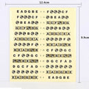 Guitar Fret Scale Musical StickerNeck Fingerboard FretboardNote Learn Practic.AU