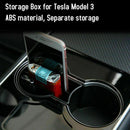 Auto Car Center Console Storage Boxes Armrest Holder Organizer For Tesla