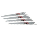 10 x Reciprocating Saw Blades Metal/Woodcutting Hand Tool Set 6-8" Bi-Metal