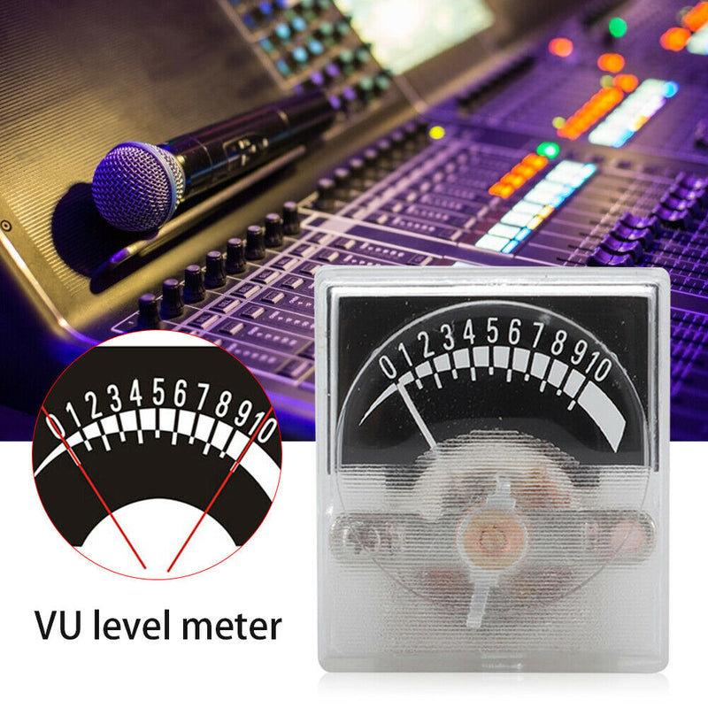 Pointer Panel Preamplifier VU Meter Audio Level Power Amplifier DB Meter