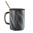 Creative Couple With Lid And Spoon Couple Cup Mugs Phnom Penh Handle Mug Of