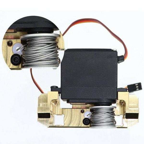 25T Steering Gear Servo Winch Wheel for 1/10 RC Crawler Car TRX4 RC4WD D90  Z5C1