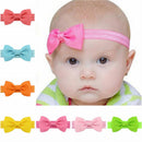 20pcs Baby Girls Bow Headband Hairband Soft Elastic Band Hair Accessories MO