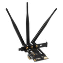 Antennas 802.11+Bluetooth 4.1 Broadcom BCM943602CS Wireless Wifi Card for D