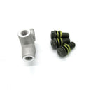 1 Piece 3-Way Forged Valve Aluminum 9mm/0.35inch Tempering Mixing Valve ghf
