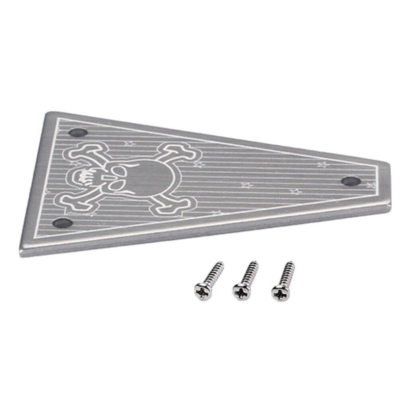 1 Set Truss Rod Cover Plate with 3 Pcs Screws for Jackson Electric Guitar