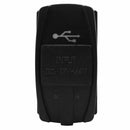 12V 24V Car Auto Boat Accessory LED Dual USB Charger - Outlet white