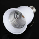 5x E14 to E27 Base Screw Light Bulb Adapter Lamp Adaptor Fitting Converter Hut