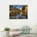 DIY Digital Oil Painting Kit Paint Linen Cloth/Oil Paintings Oil Patinting Q3B7