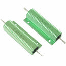 2Pcs 100W 16 Ohm 5% Aluminum Shell Wire Wound Resistors Green U3M3