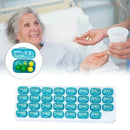 31 Day Monthly Pill Organizer Medication Pod Compartment Travel Planner