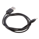 4 Pieces USB A Male To 2.5mmx0.7mm DC Tip Plug Connector Charging Cord Cable