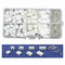 40 sets Kit in box 2p 3p 4p 5 pin 2.54mm Pitch Terminal / Housing / Pin Hea