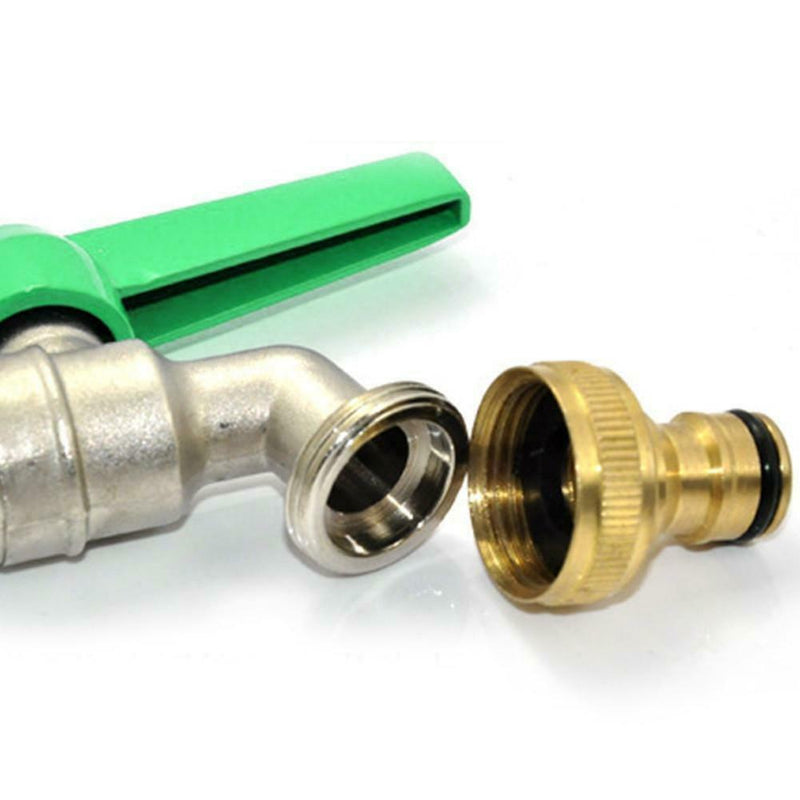 1/2 Or 3/4 Inch Brass Garden Faucet Water Hose Tap Connector Fitting Fashion New