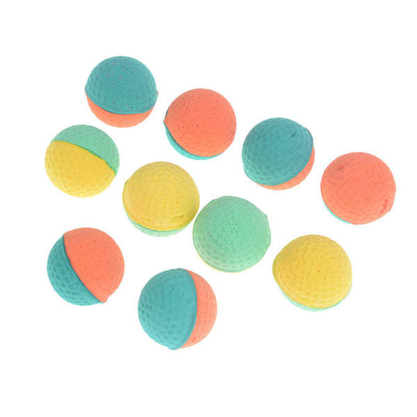 10pcs cat eva ball candy color per lot soft foam play multicolor balls for ca M&
