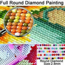 Festival Gift 5D Full Drill Diamond Painting Kits Bird & Flower Embroidery Decor