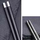 HOT Useful Chopsticks Metal Korean Chinese Stainless Steel Chop Sticks [1Pair].