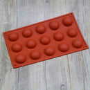 2x Half Ball Sphere Silicone Cake Mold Muffin Chocolate Cookie Baking Mould DIY