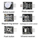Smart Electronics 37 In 1 Sensor Modules Kit For Arduino And Mcu Education