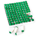 100PCS 9mm Table Pool Snooker Billiard Cue Stick Tips Slip-on Push-on Pract I4F9