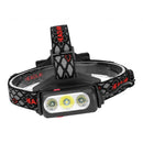 Waterproof LED Headlamp Head Light 8 Modes For Camping Hiking Bike Riding