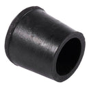 Furniture Armchair Table 14mm Inside Diameter Cone Shape Rubber Foot Covers