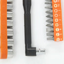 6.35mm L Shape Double-ended Magnetic Steel Socket Tube Wrench Rod Spanner