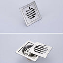 1pc Square Shower Bathroom Kitchen Floor Water Drain Waste Trap Plumbing