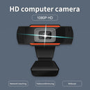 2MP 1080P Full HD Webcam with Built-in Microphone USB 2.0 Web Camera for PC
