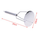 Potato Pusher Smooth Mashed Pressed Potato Masher Ricer Puree Juice Kitchen  Kw