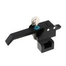 Over-Center Lever Latch with Keys, Door Latch for Southco A7-10-301-20 - Black